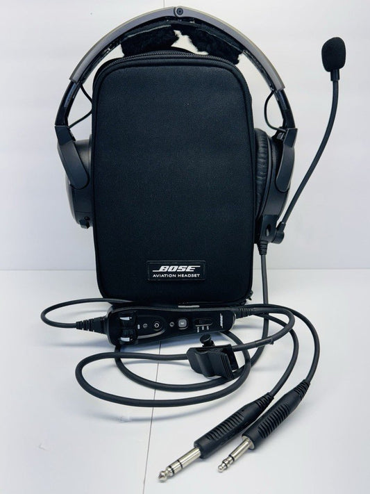 A20 Aviation Headset - Bluetooth & Dual Plug Cable (Used)
